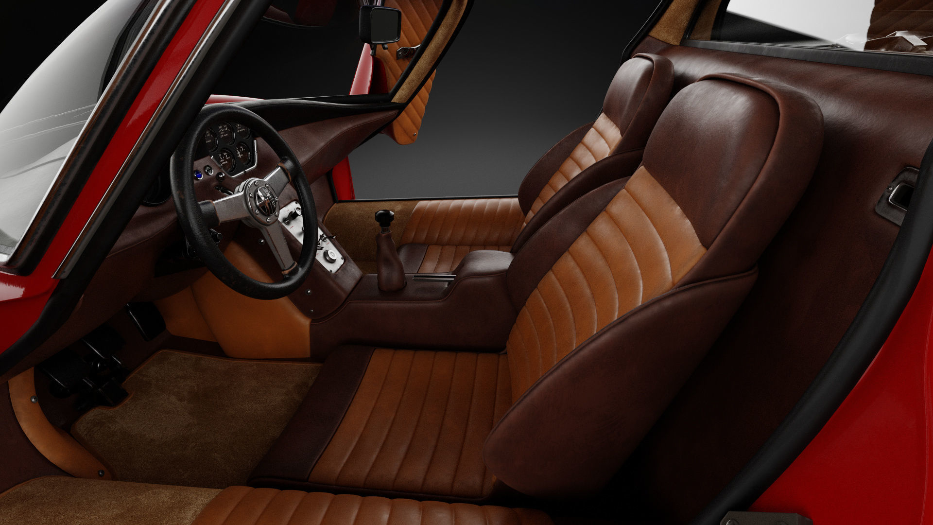 1967 Alfa Romeo Tipo 33 Stradale 3D model_10