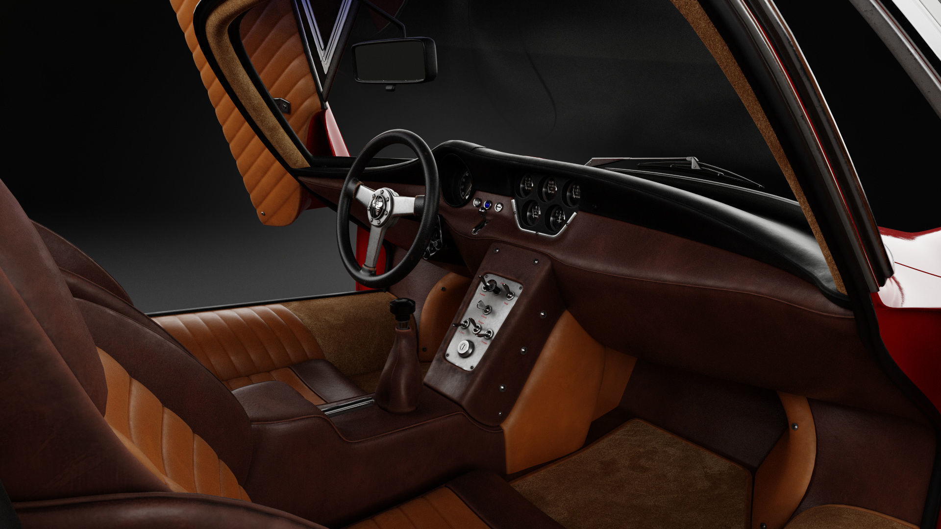 1967 Alfa Romeo Tipo 33 Stradale 3D model_8