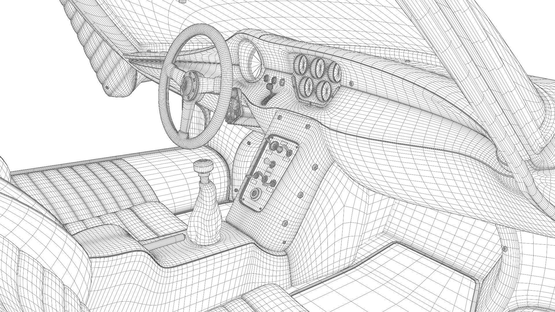 1967 Alfa Romeo Tipo 33 Stradale 3D model_13