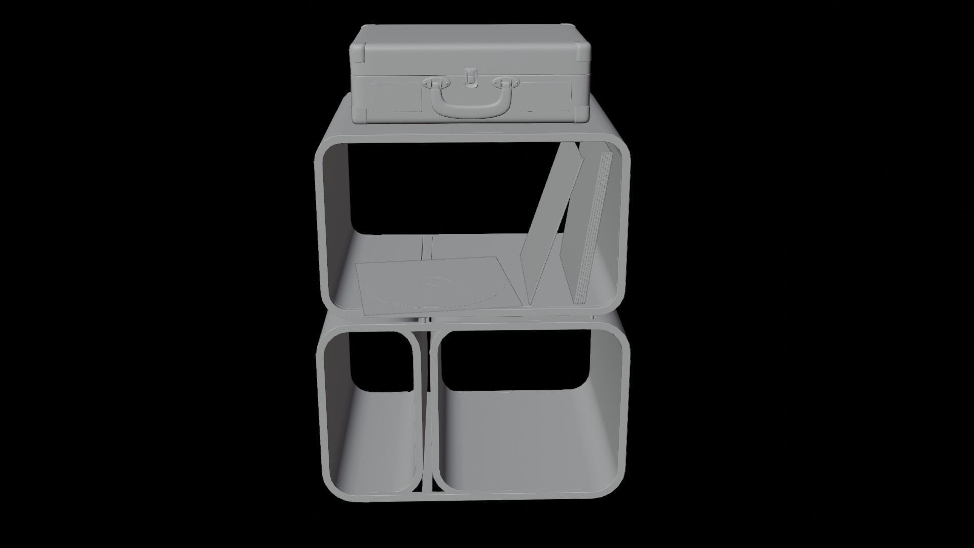 Record Player 3D model_10