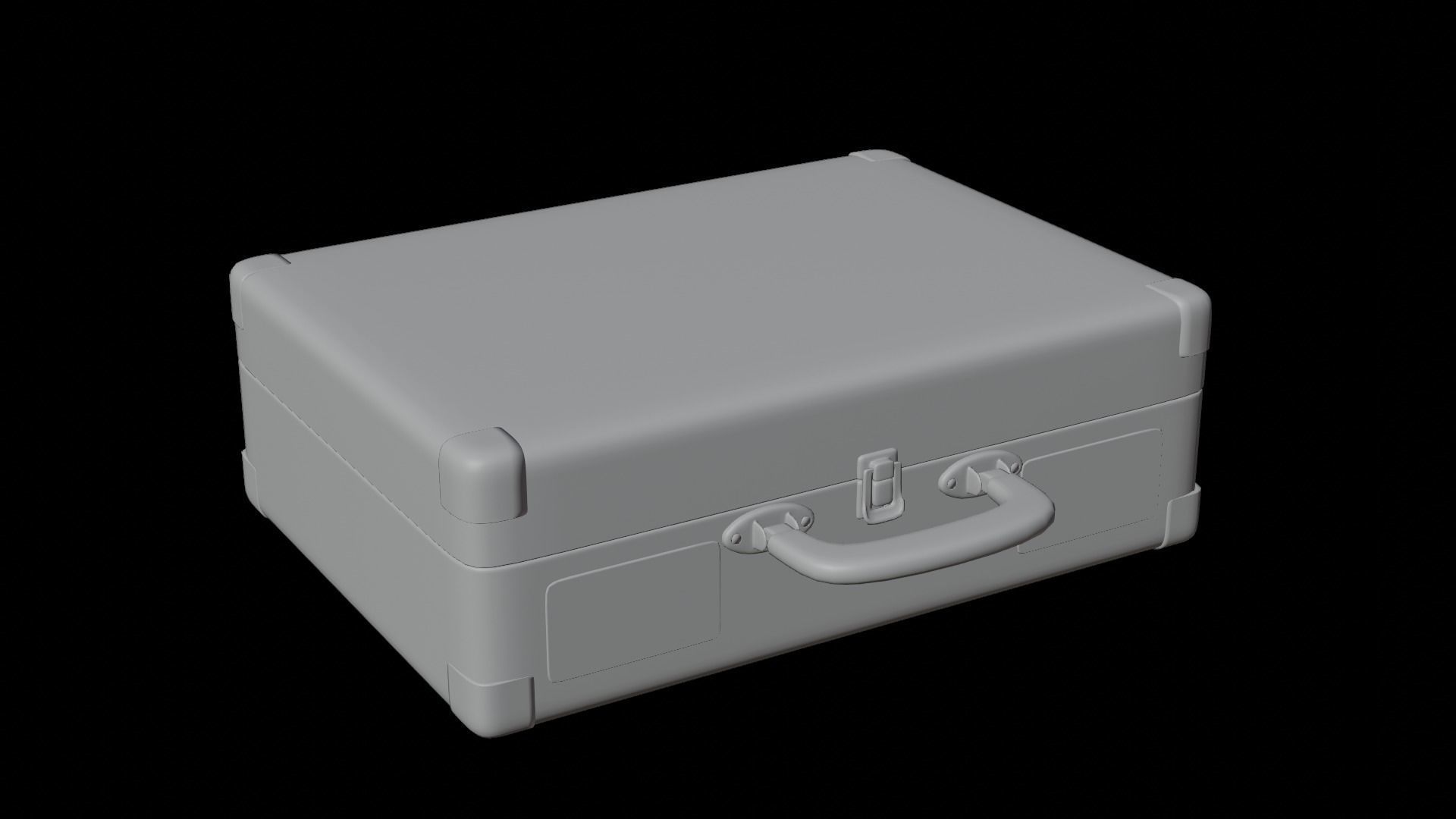 Record Player 3D model_7
