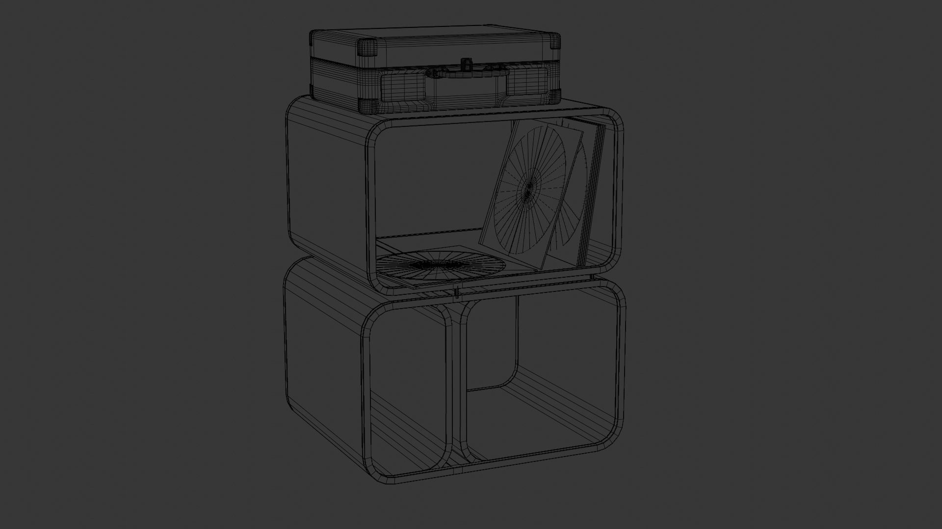 Record Player 3D model_12