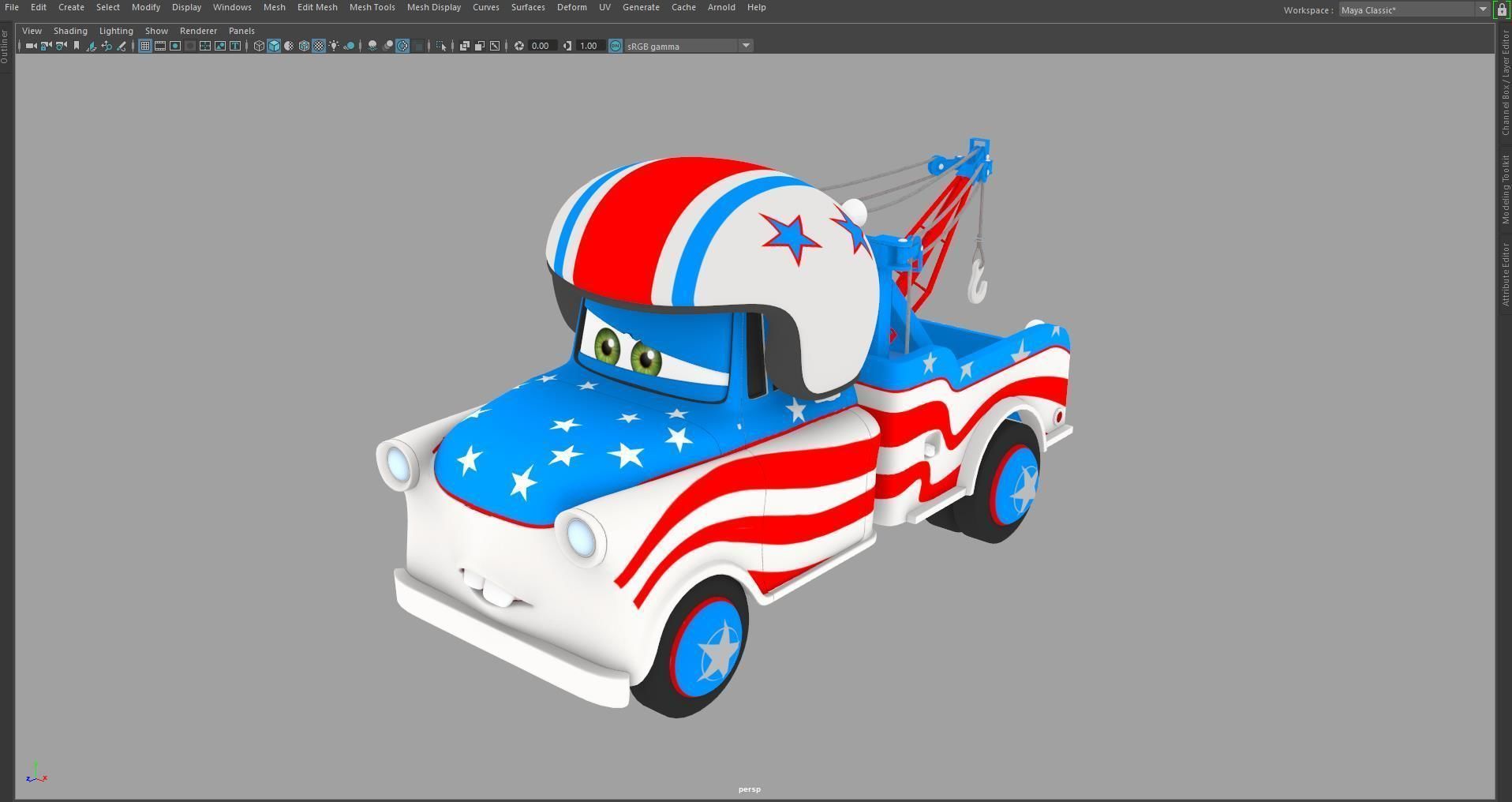 Easy Snapshot  for Autodesk Maya for  3D model_4