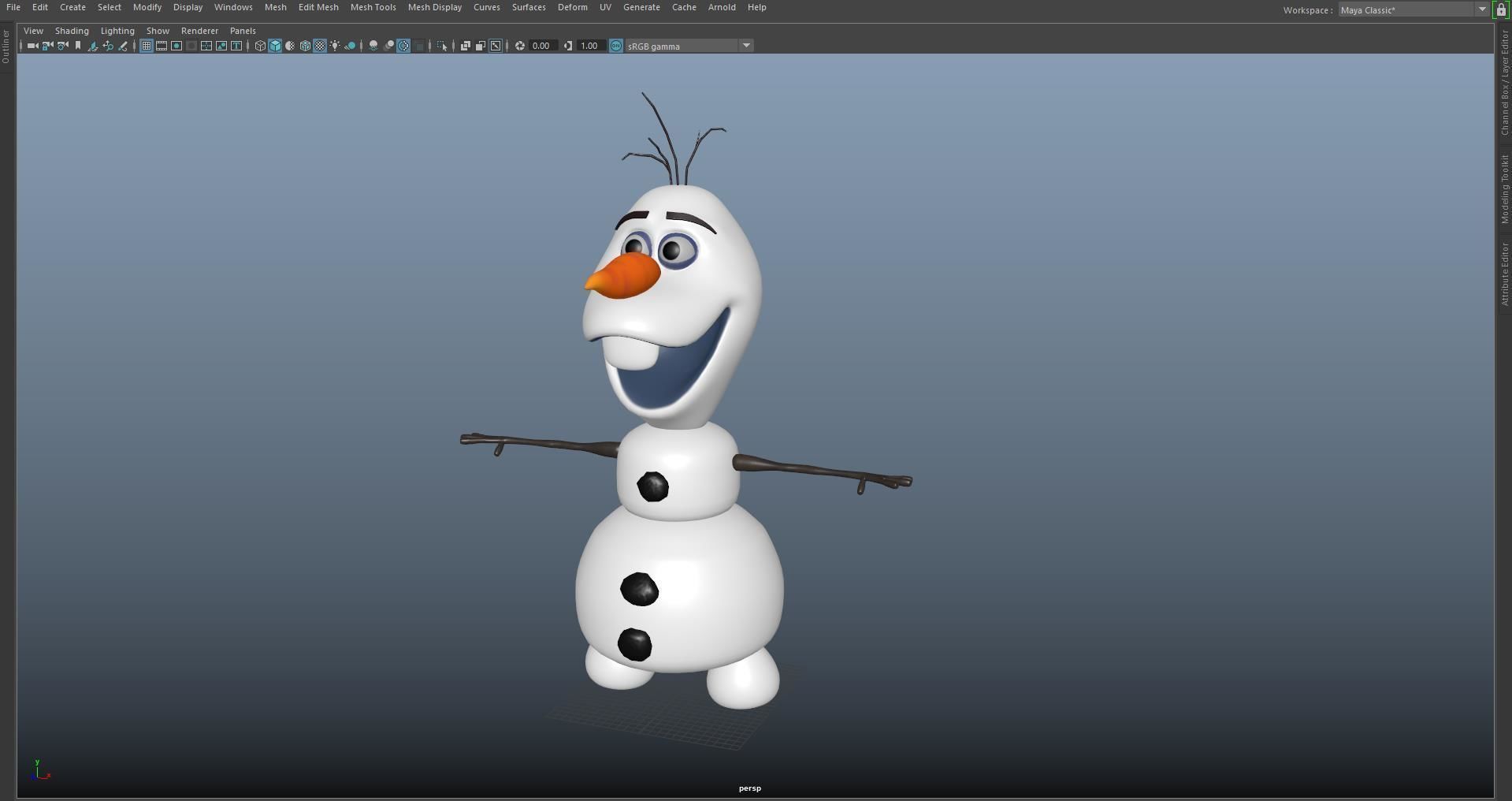 Easy Snapshot  for Autodesk Maya for  3D model_3