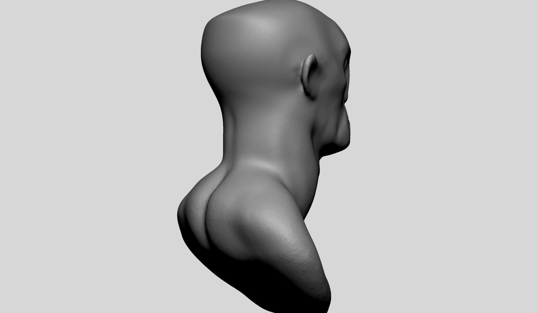 Base Creature Heads 3D model_4