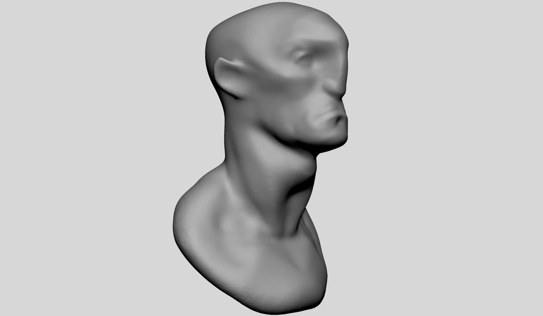 Base Creature Heads 3D model_2