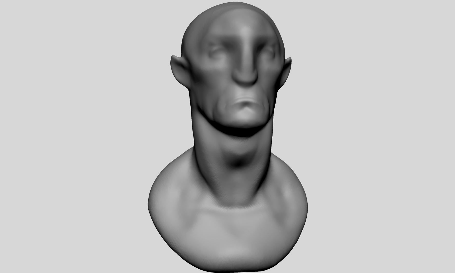 Base Creature Heads 3D model_1