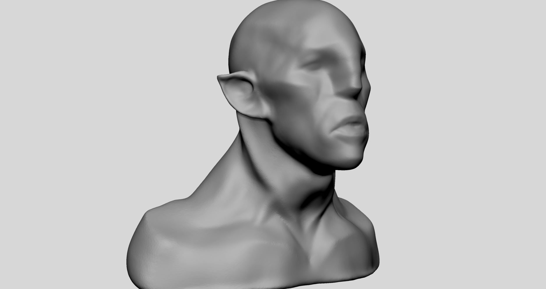 Base Creature Heads 3D model_10