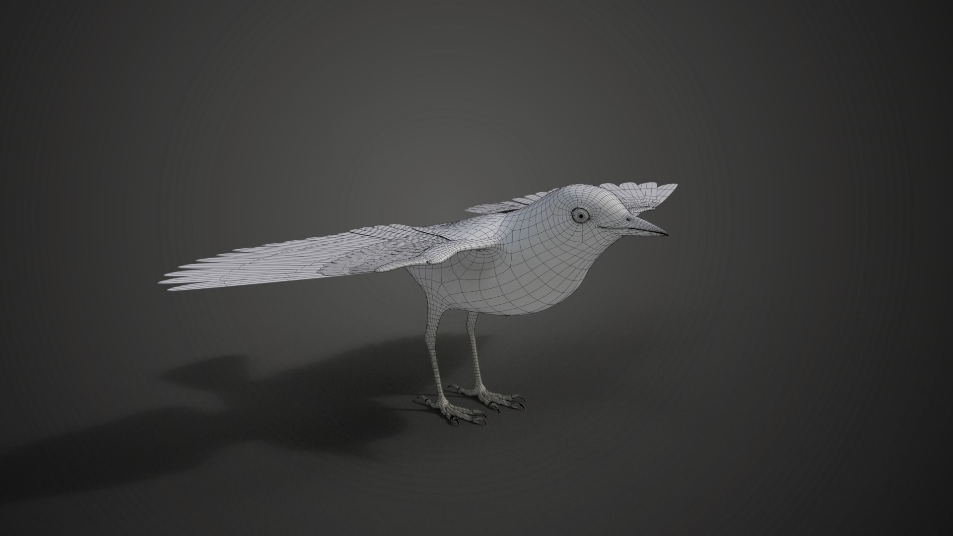 Yellow Warbler Animated VFX Grace 3D model_23