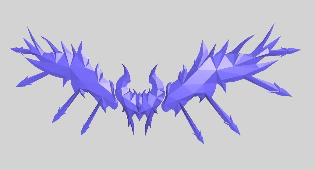 Royal Wing 3D model_1