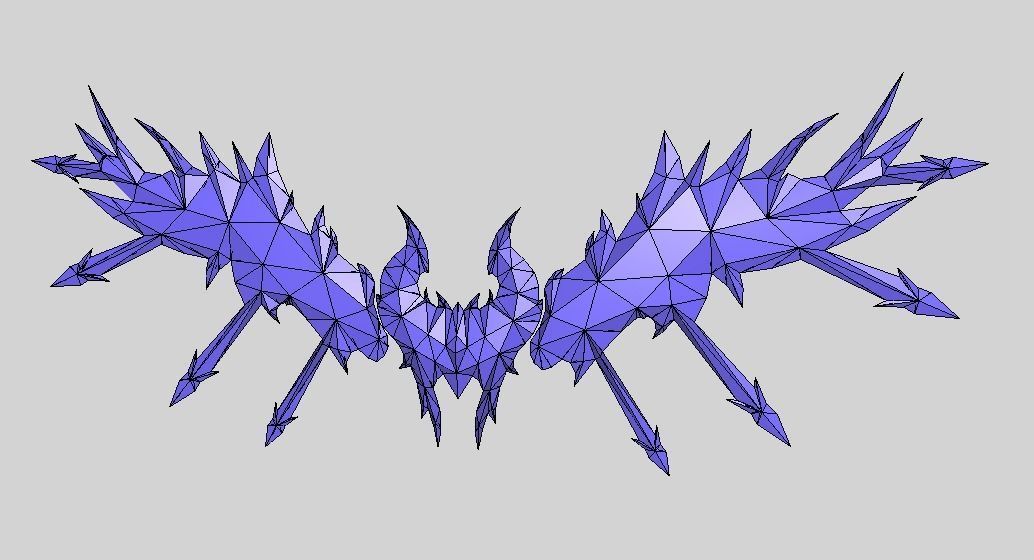 Royal Wing 3D model_14