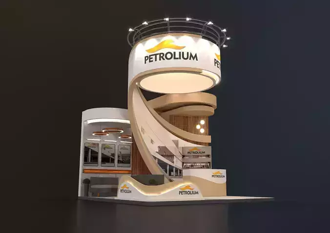 exhibition stand 25 sqm