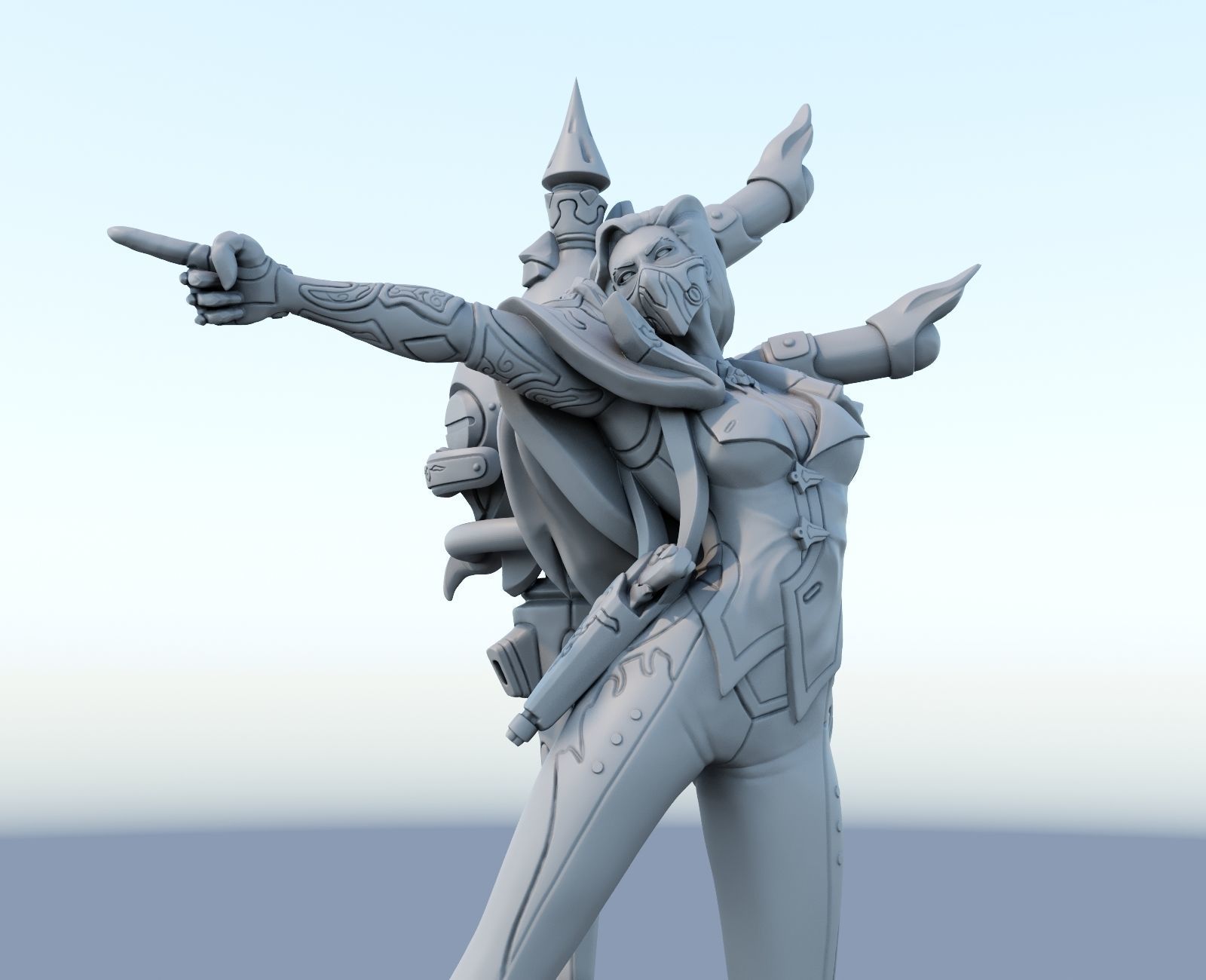 Renata Glasc League of Legends 3D print model 3D print model_3