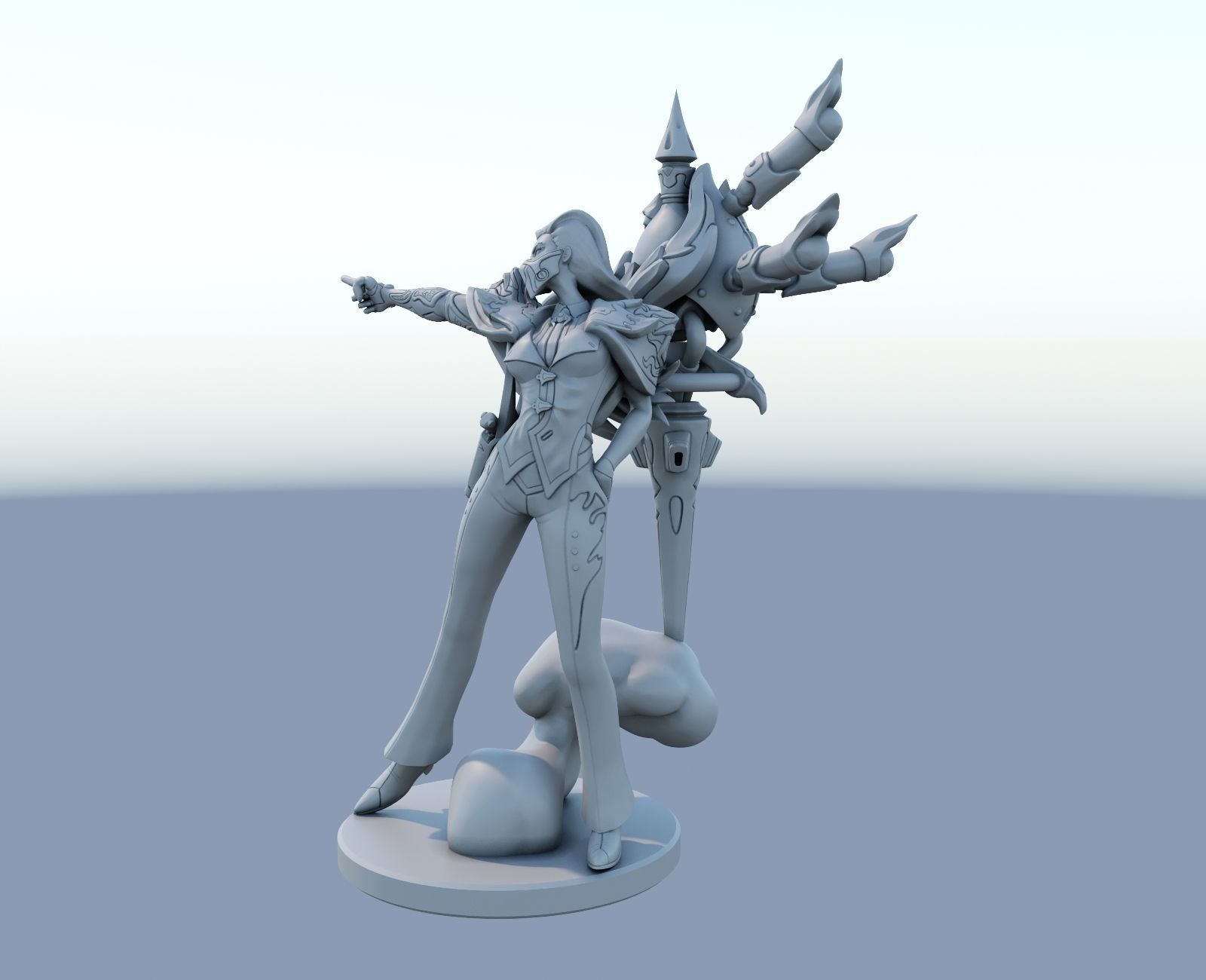 Renata Glasc League of Legends 3D print model 3D print model_7