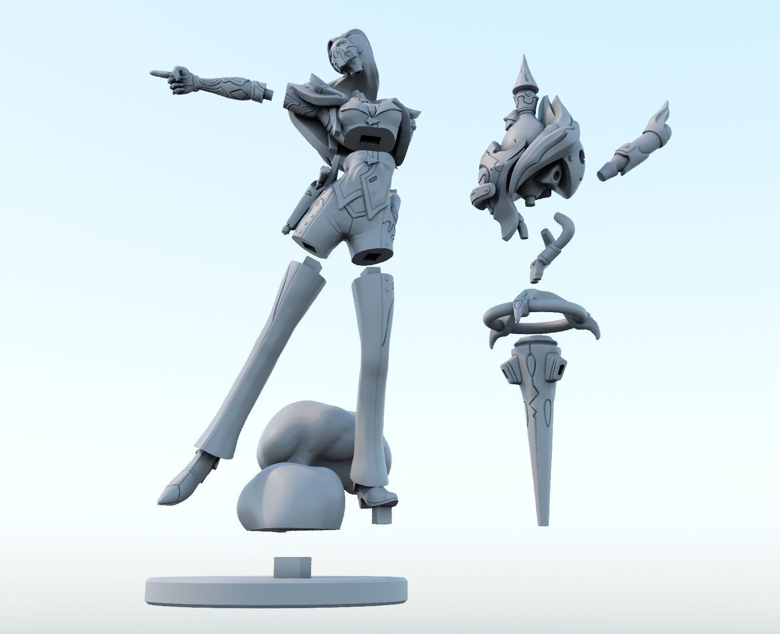 Renata Glasc League of Legends 3D print model 3D print model_5