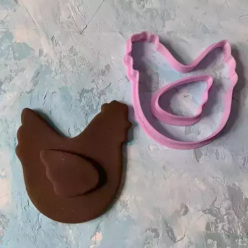 Easter Chicken Cookie Cutter