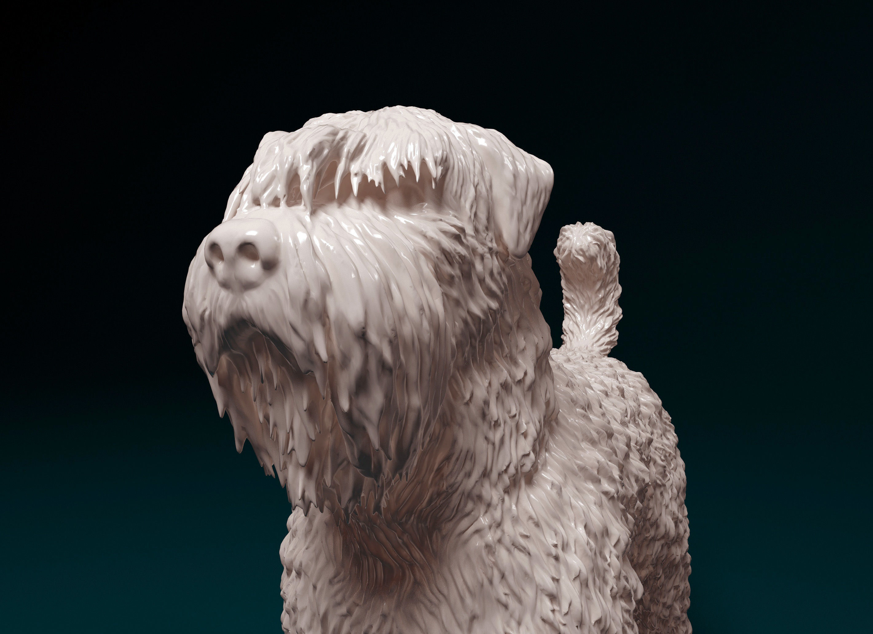 Bouvier des Flandres 3D print model_1