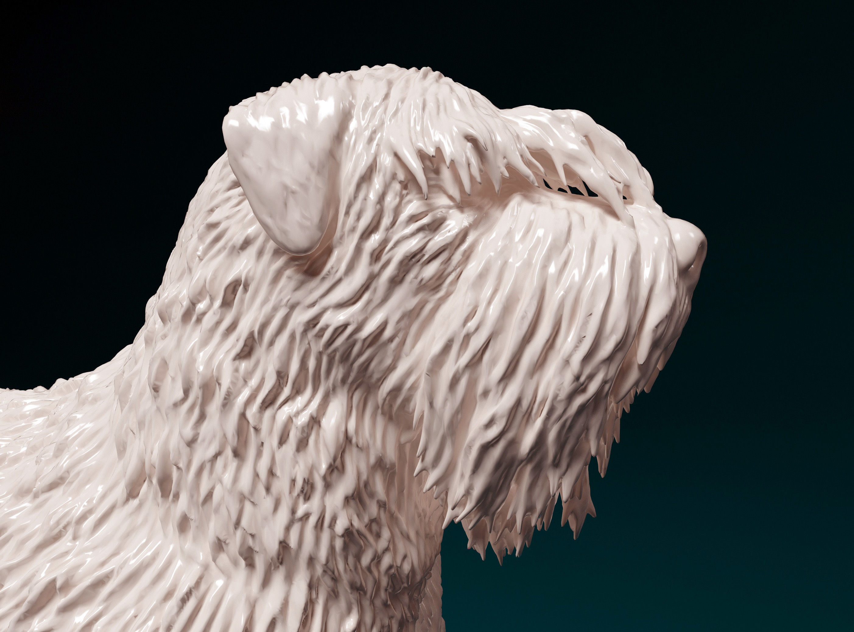 Bouvier des Flandres 3D print model_2