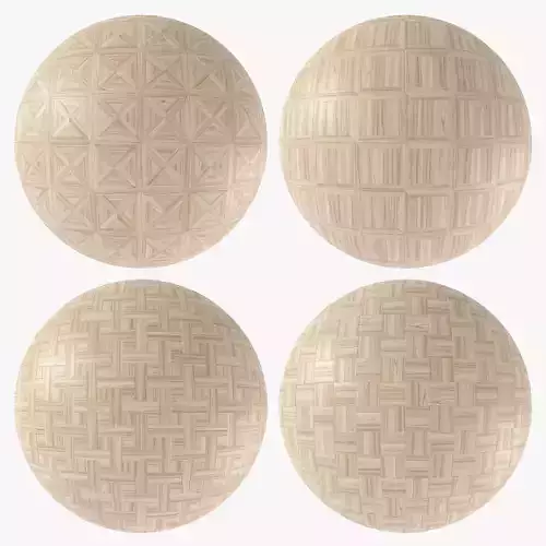 Parquet - Laminate - Wooden floor 4 in 1