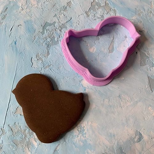 Easter Chicken Cookie Cutter 3D print model