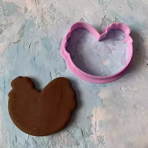 Easter Chicken Cookie Cutter