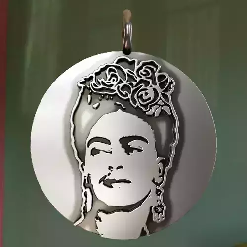 Frida pendant 3D print model
