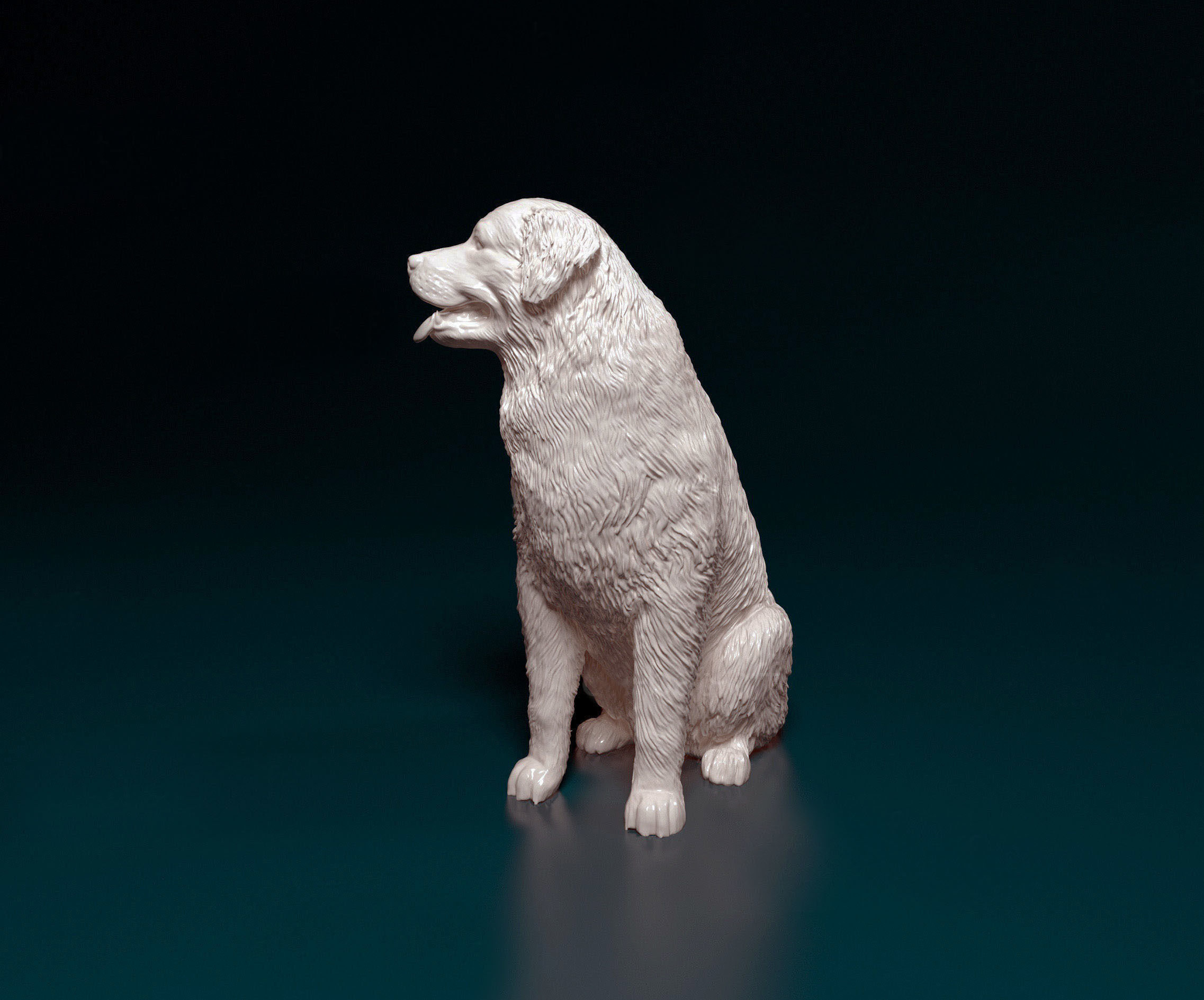 Bovaro del bernese 3D print model_3