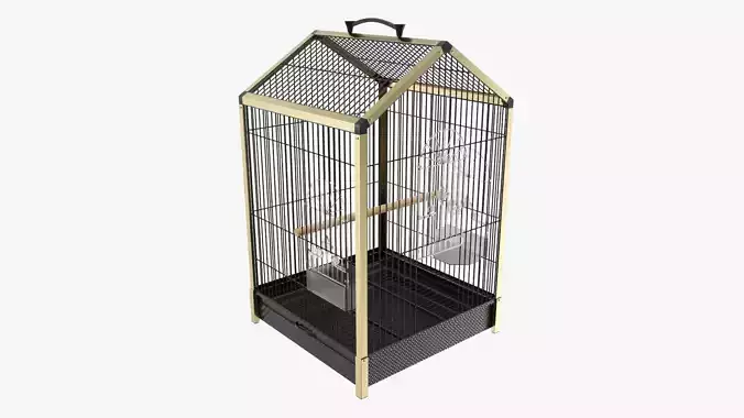 Bird travel cage carrier