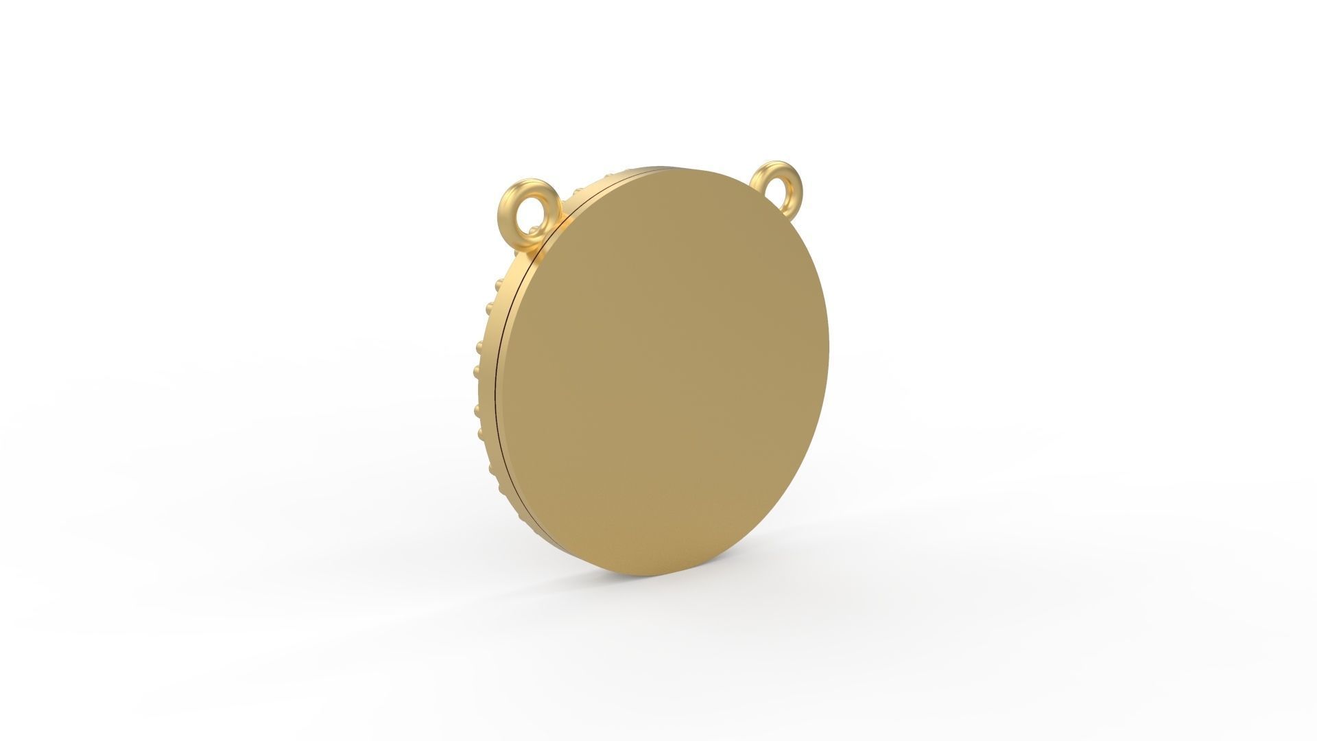 Disc Memory Pendant 3D print model_3