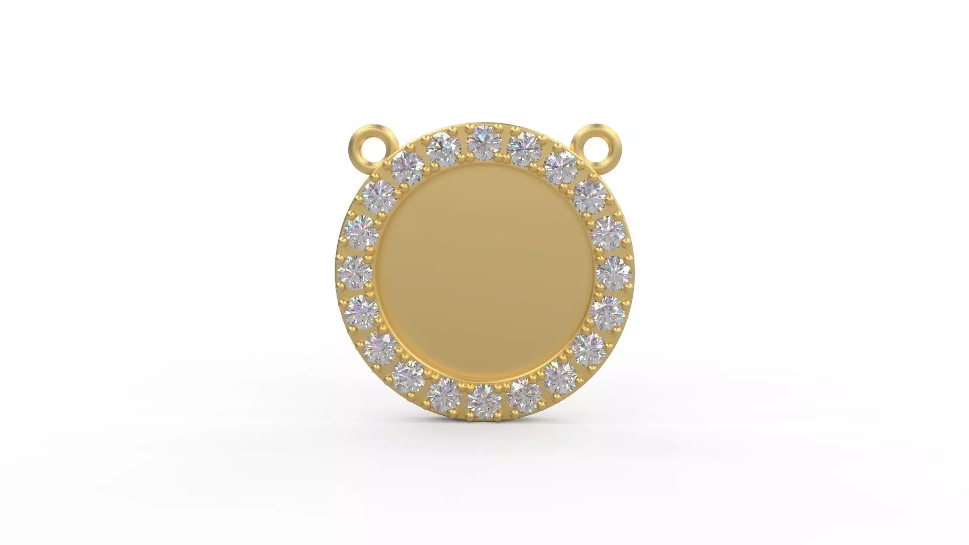 Disc Memory Pendant 3D print model_0