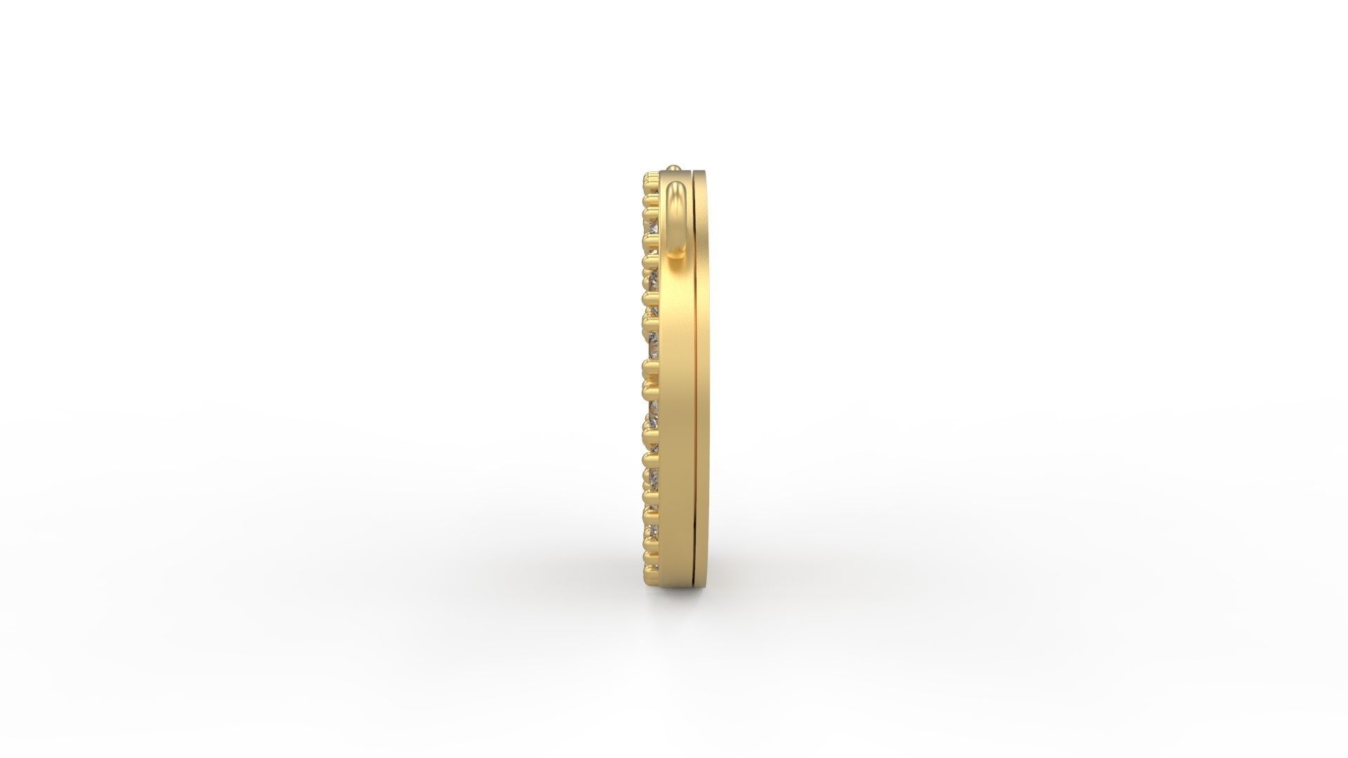 Disc Memory Pendant 3D print model_2