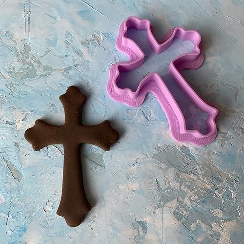 Cross Cookie Cutter 3D print model