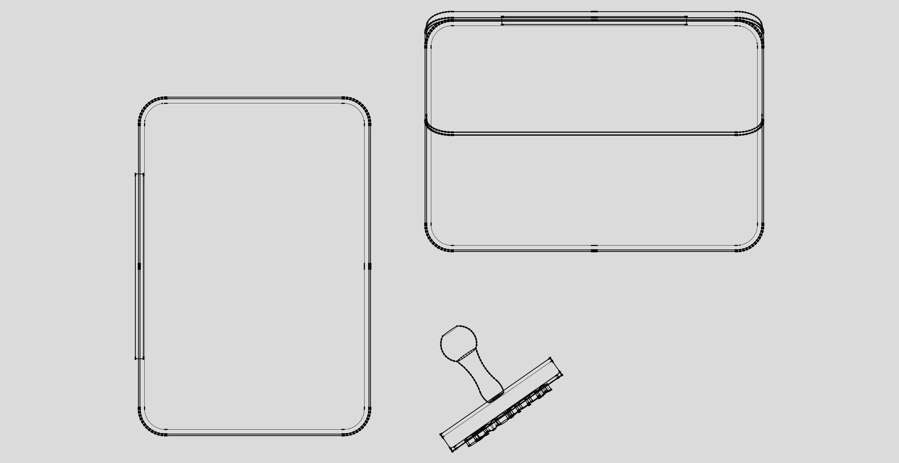 Stamp Pad 3D model rigged CGTrader