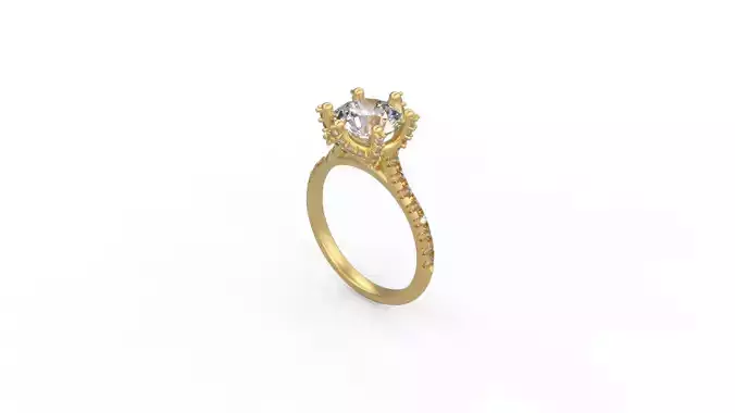 Solitaire Ring  Us 4