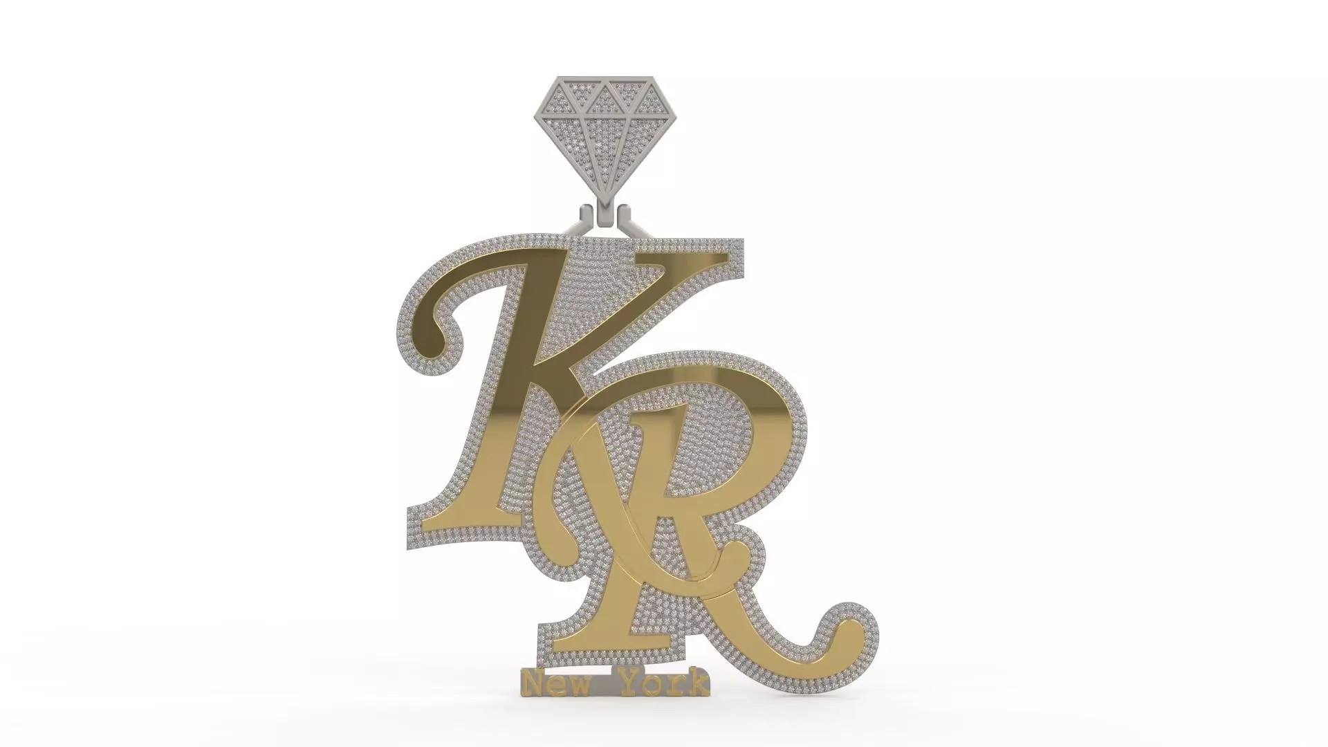 KR Pendant 3D print model