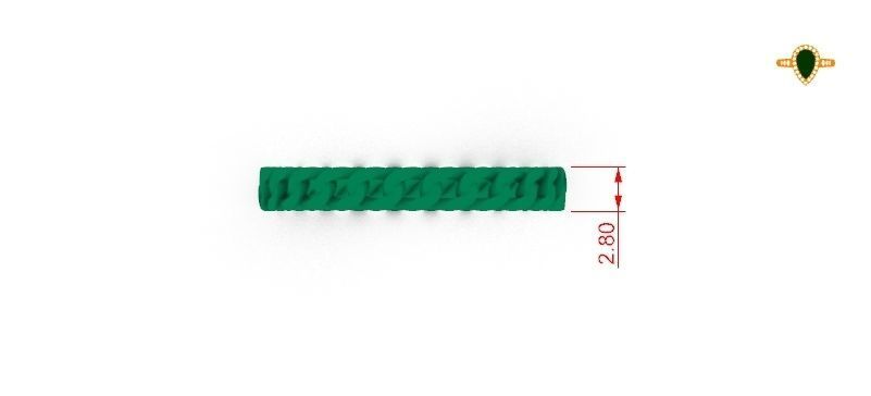 Chain Ring 3D print model_1