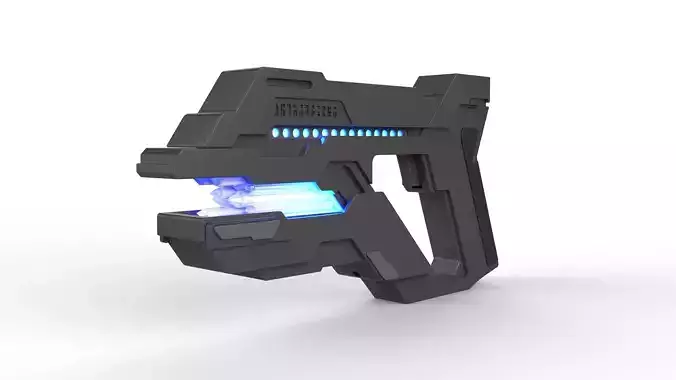 Asuran Replicator Stunner - Stargate - Printable 3d model - STL 3D print model