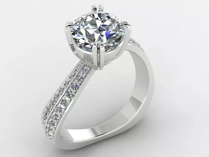 Jewelry  rings 3D print model_0