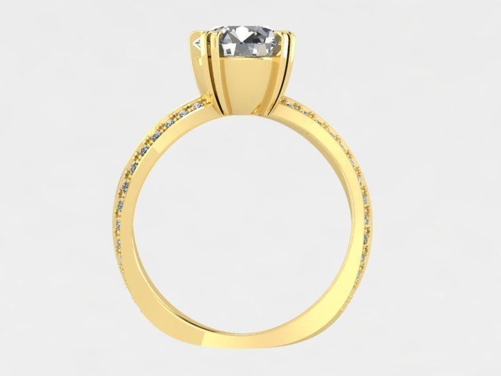 Jewelry  rings 3D print model_5