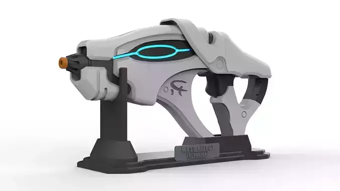 Scorpion Blaster - Mass Effect - Printable 3d model - STL 3D print model Scorpion Blaster - Mass Effect - Printable 3d model - STL 3D print model