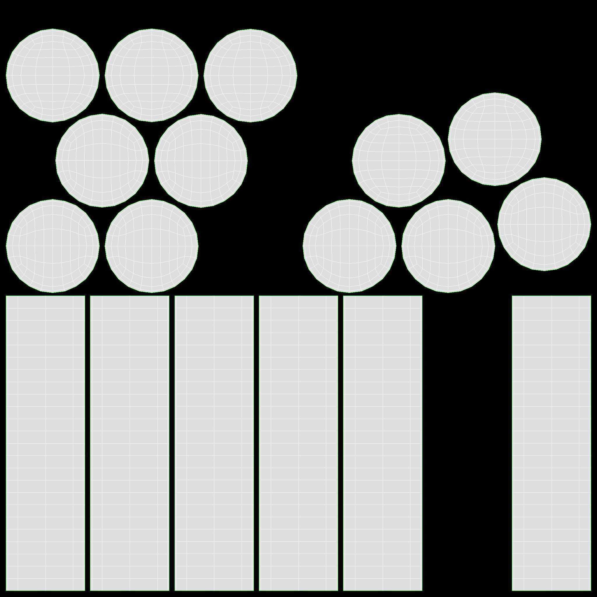 Modern sofa 3-seat with pillows 01 3D model_9