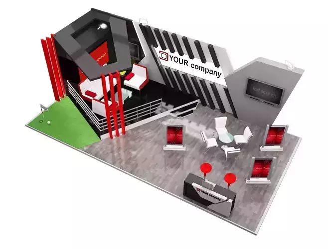 Booth Exhibition Stand a579h