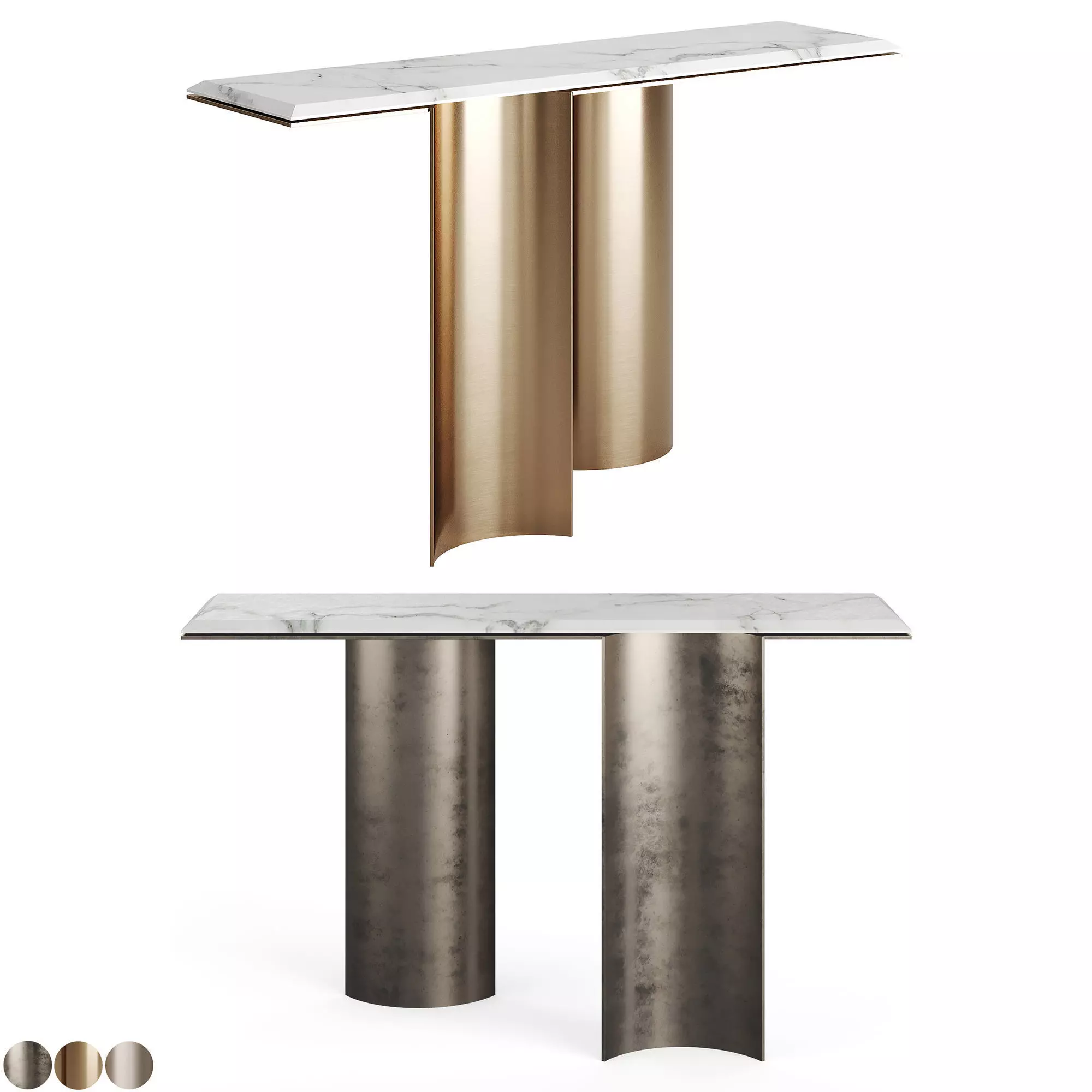 Private Label Audax Console Luxury Statements 3D model
