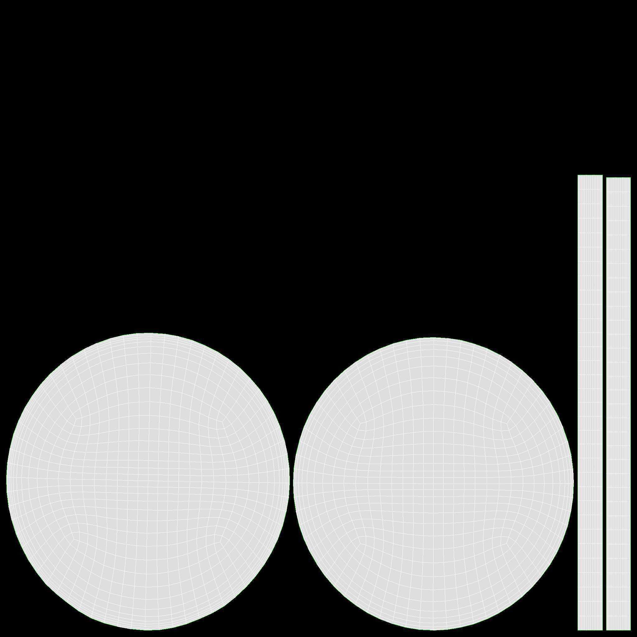 Rattan four chair and table set 03 3D model_11