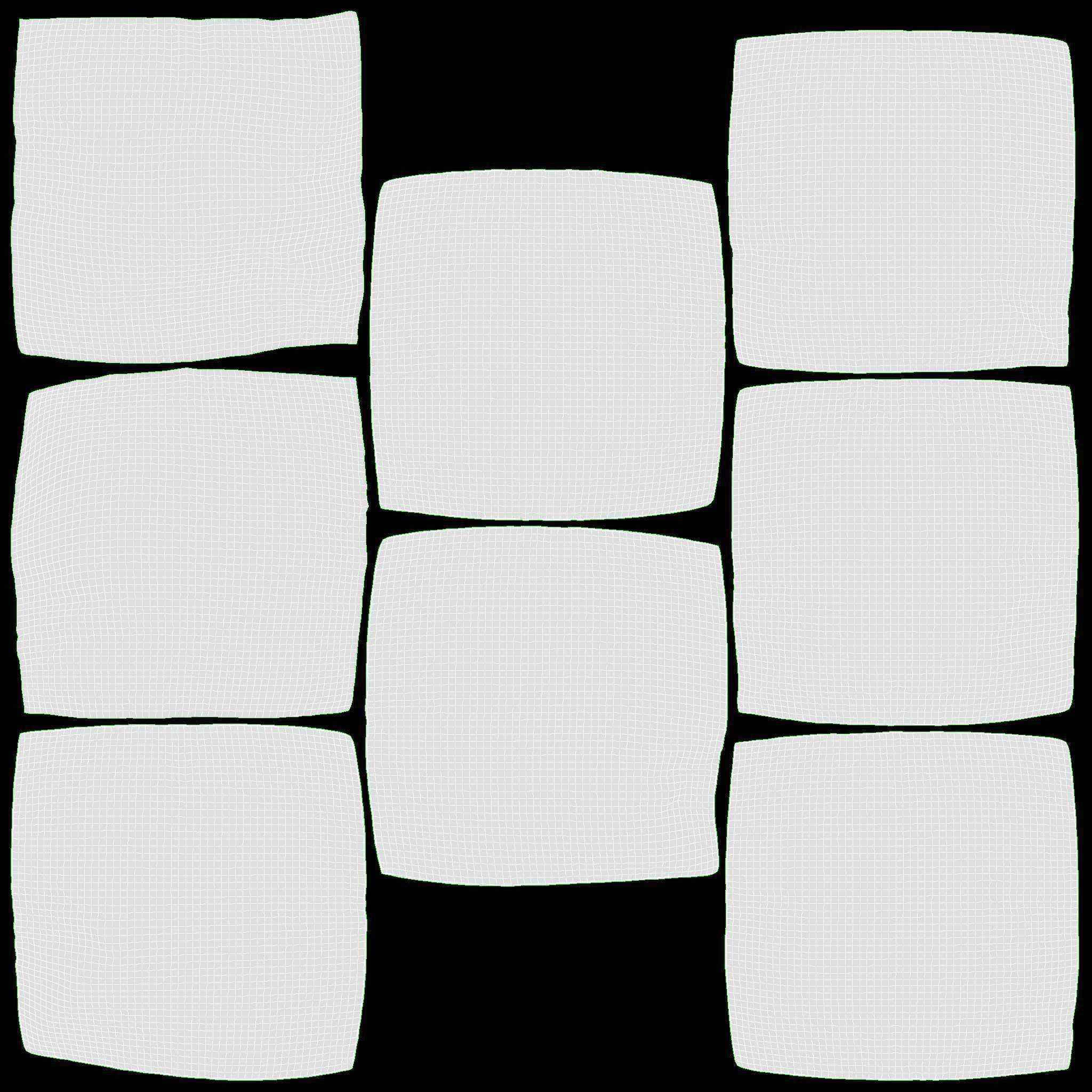 Scandinavian sofa with pillows 3D model_12