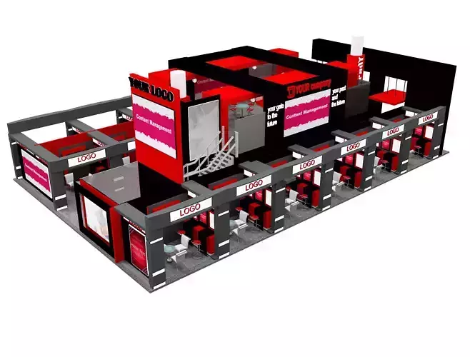 Booth Exhibition Stand a583a