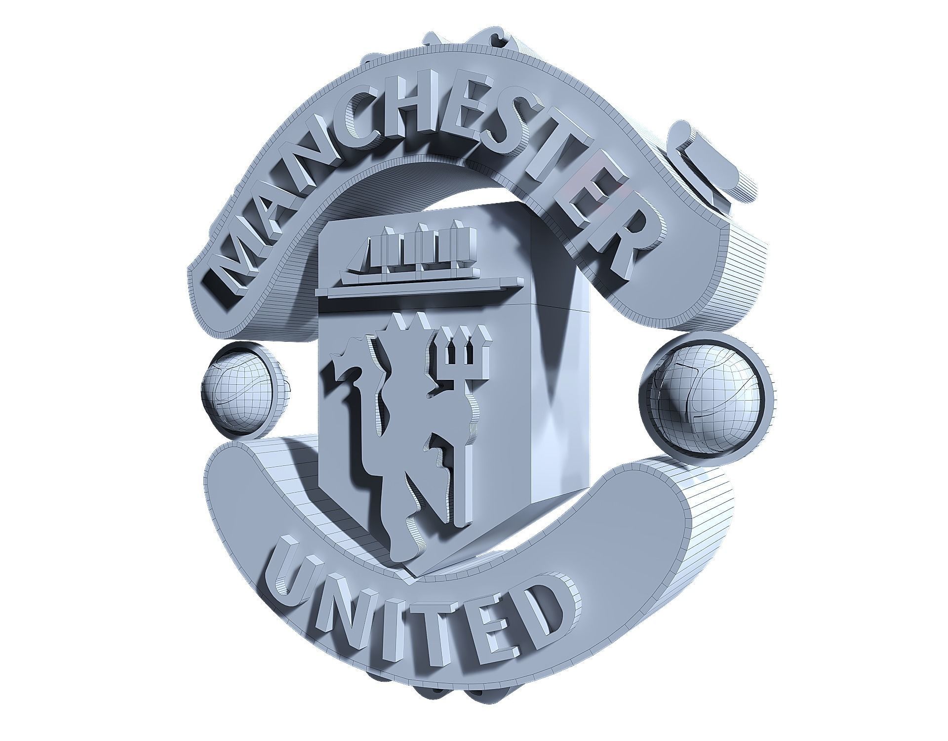 manchester united 3D print model_6