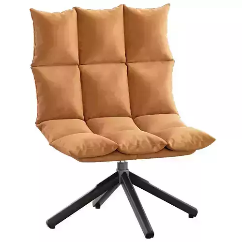 Eleonora Fauteuil Daan cognac 3D model