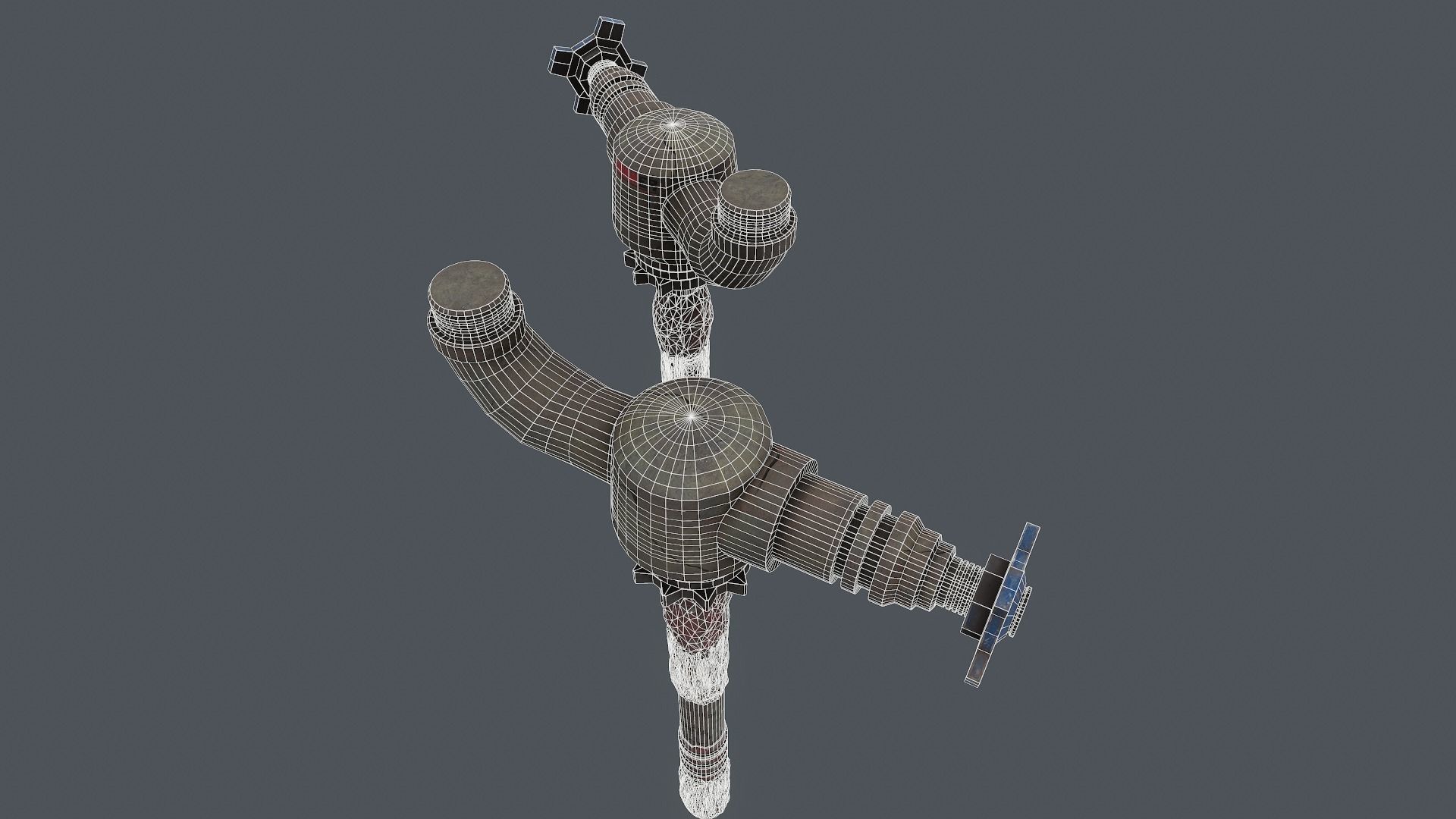 Zombie Crusher Weapon Low-poly 3D model_18