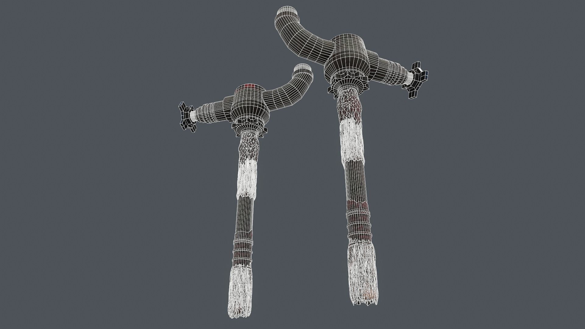 Zombie Crusher Weapon Low-poly 3D model_19